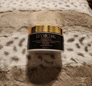 D'Or Skincare 24K Prestige Body Butter - Gold and Black